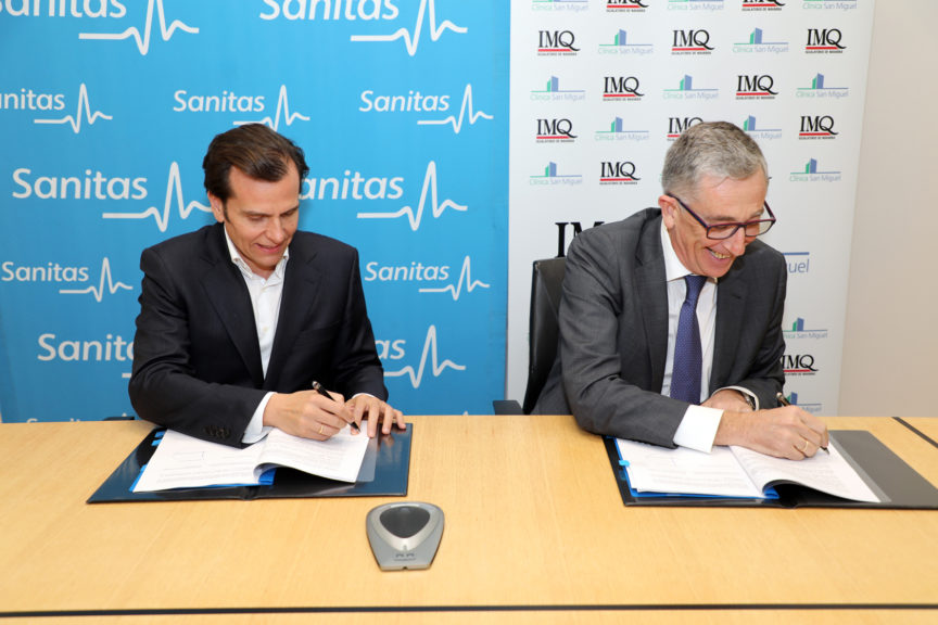 Acuerdo comercial entre Sanitas e IMQ en la Comunidad Foral de Navarra