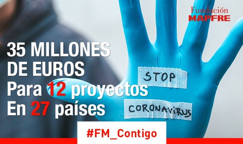 Fundación MAPFRE destina 35 millones de euros a frenar el COVID-19, ayudar a las familias y recuperar el empleo