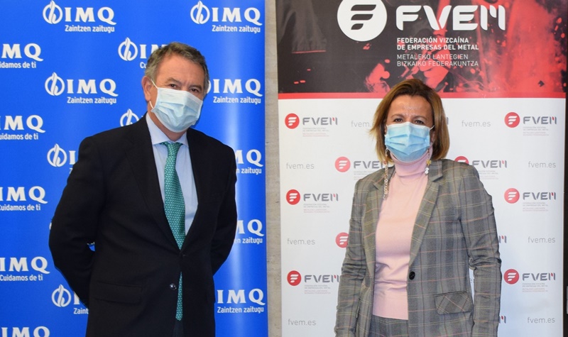 IMQ y FVEM suscriben un nuevo convenio para cuidar la salud de los trabajadores del metal