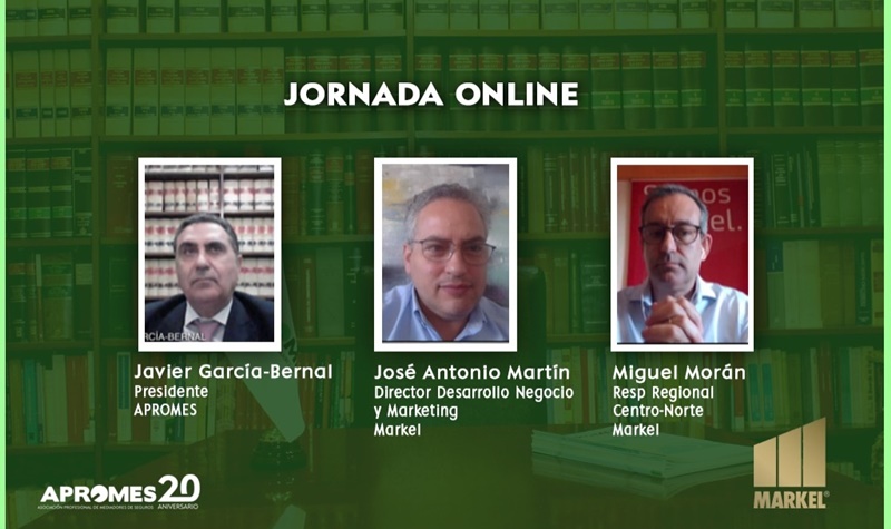 Markel imparte una jornada online para los asociados de APROMES