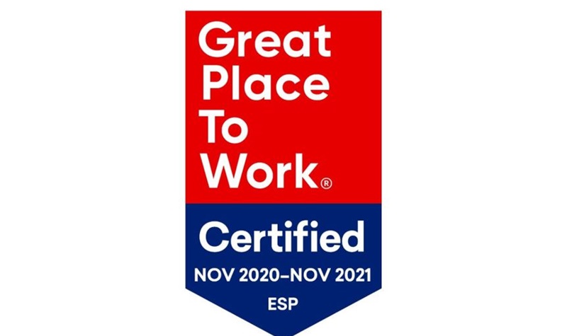 Pelayo obtiene la Certificación «Great Place to Work»