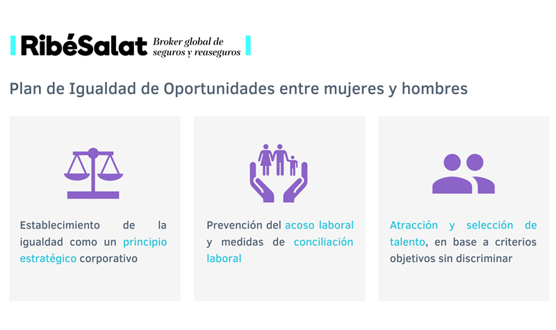 RibéSalat potencia su Plan de Igualdad de Oportunidades entre mujeres y hombres