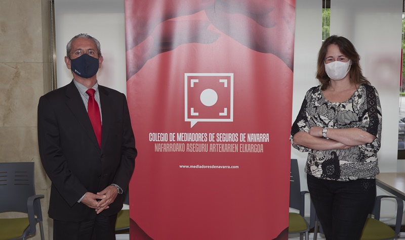 Reale Seguros pone en valor la figura del mediador en la renovación con el Colegio de Mediadores de Seguros de Navarra