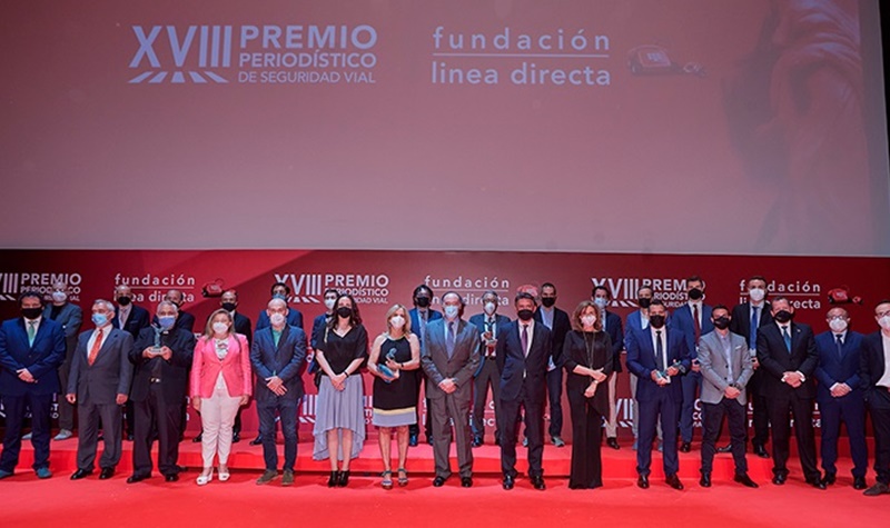 Telecinco, Diario de Almería y Onda Aranjuez, ganadores de la XVIII edición del Premio Periodístico de Seguridad Vial de la Fundación Línea Directa