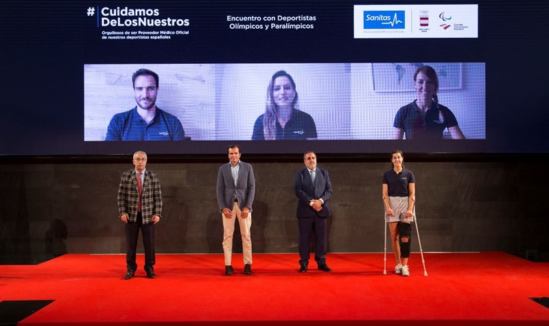 Sanitas, Proveedor Médico Oficial del COE y CPE, homenajea a los deportistas españoles antes de su marcha a los Juegos