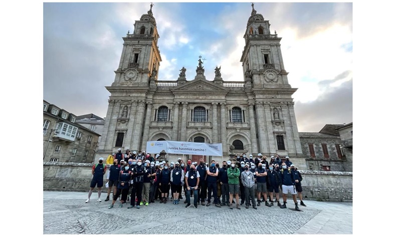 Ayer dio inicio la IV Edición del Camino Cojebro Solidario