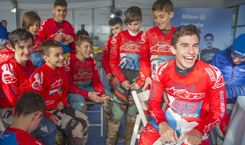 Últimos días para inscribirse al Allianz Junior Motor Camp con los hermanos Márquez