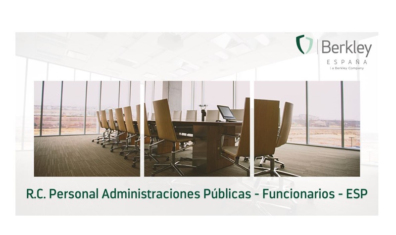 Berkley España amplía su oferta aseguradora con el lanzamiento de RC Personal Administraciones Públicas – Funcionarios