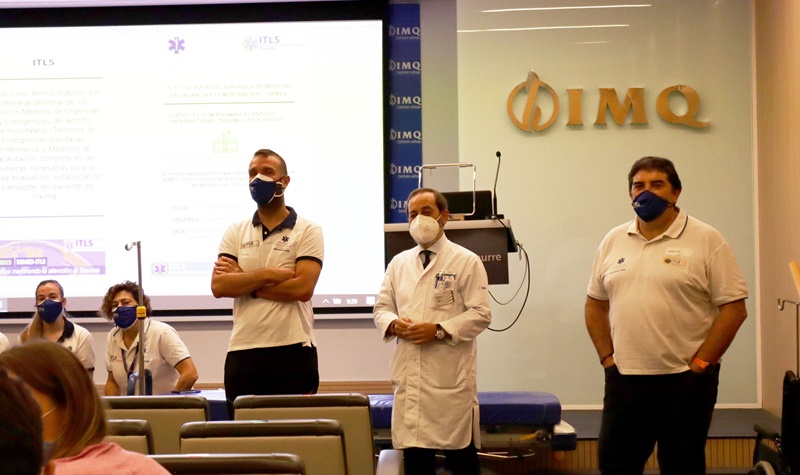 Médicos y enfermeros de todo el Estado se forman este fin de semana en Bilbao en atención al paciente traumático grave