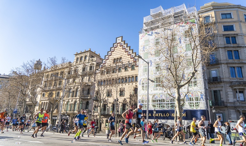 Más de 15.000 corredores en la Zurich Marató Barcelona 2021 de este domingo