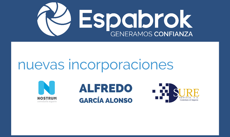 Espabrok mantiene la senda de crecimiento del 2021, con la incorporación en Diciembre de tres nuevas corredurías