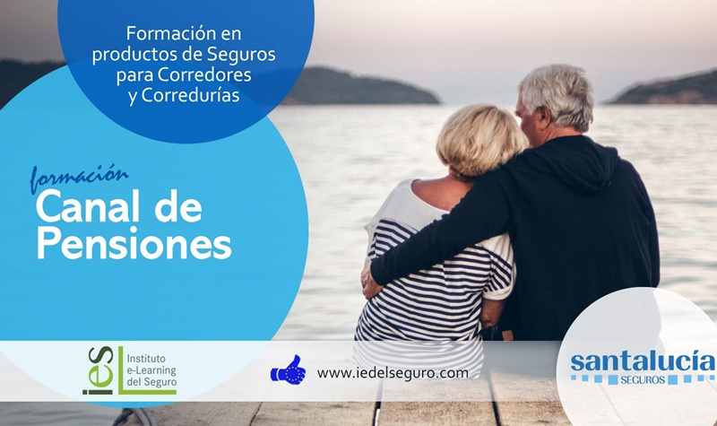 SANTALUCÍA crea un canal formativo sobre “Pensiones” para Corredores dentro del Instituto e-Learning del Seguro