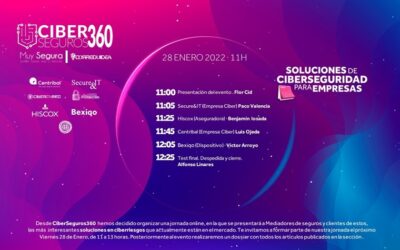 CiberSeguros360 organiza la jornada online: «Soluciones de ciberseguridad para empresas»