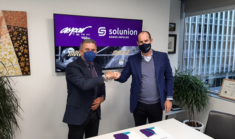 Solunion y Aspar Team renuevan su alianza para 2022 y 2023