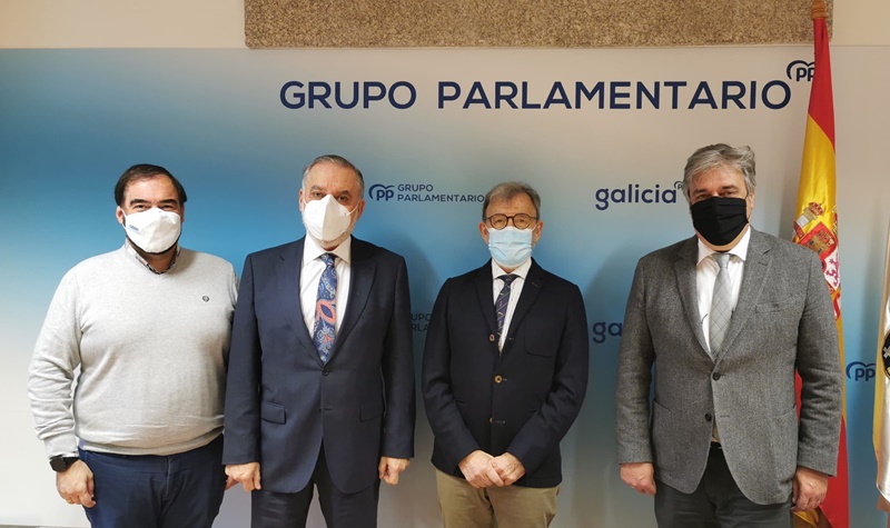 Fundación Inade traslada al Grupo Parlamentario Popular de Galicia la importancia de la gestión del riesgo