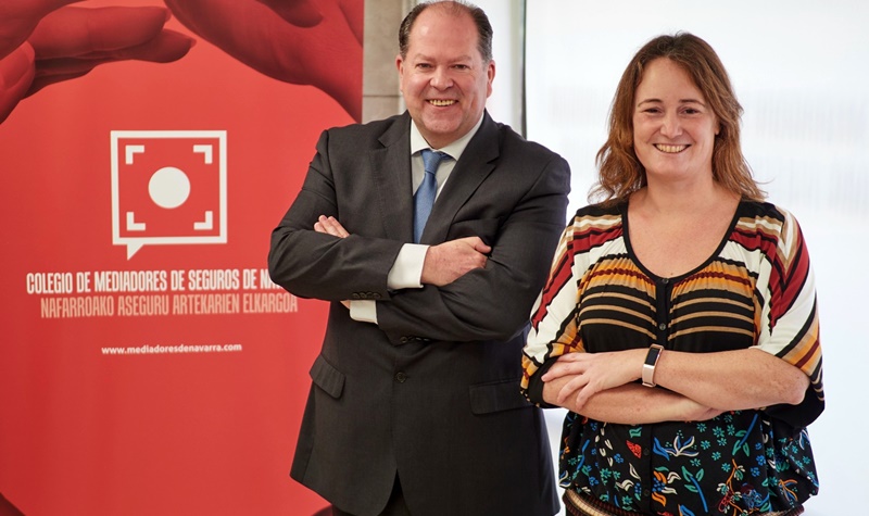 DKV Seguros renueva su convenio de colaboración con el Colegio de Mediadores de Seguros de Navarra