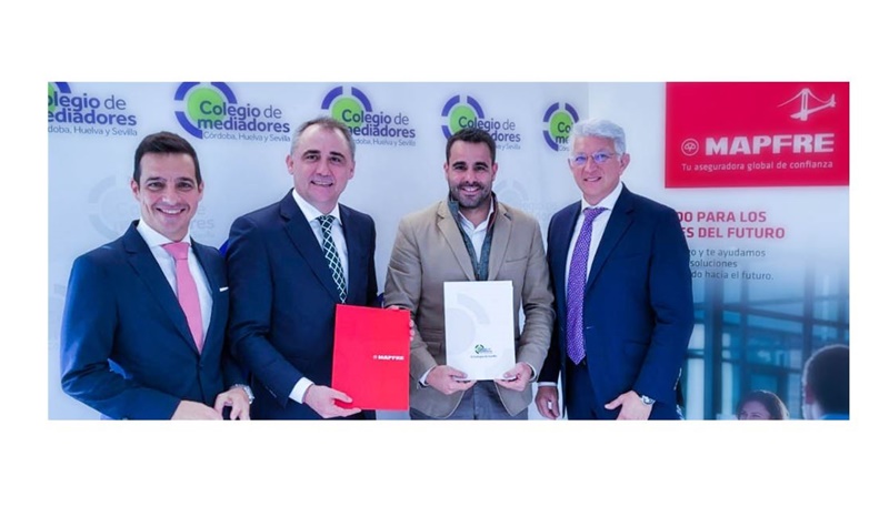 El Colegio de Mediadores de Seguros de Córdoba, Huelva y Sevilla cierra un nuevo acuerdo con MAPFRE