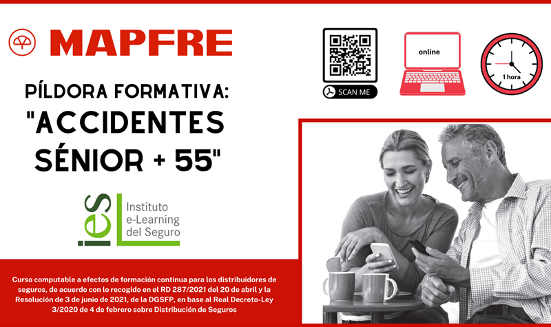 MAPFRE crea un nuevo curso sobre Accidentes Sénior para corredores en el Instituto e-Learning del Seguro