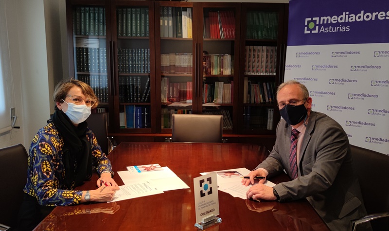 El Colegio de Mediadores de Seguros de Asturias y Asefa renuevan su colaboración