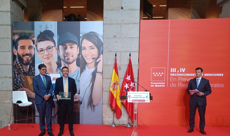 Asepeyo, galardonada por la Comunidad de Madrid